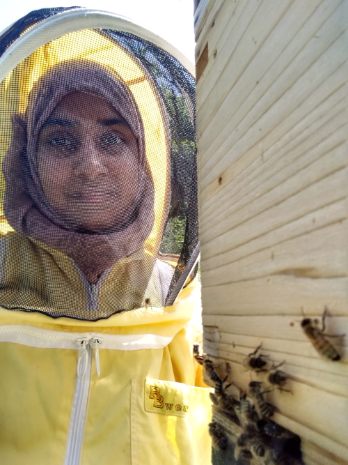 Salma Attan, founder of Bushwood Bees